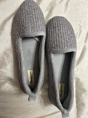 Dearfoams Women's Rachel Marled Chenille Closed Back House Slipper